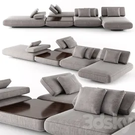 Paola lenti agio sofa